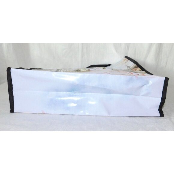 Paris Themed Reusable Tote Bag With Eiffel Tower Print - Picture 12 of 13